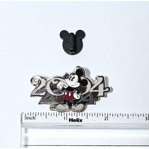 Disney Resort Paris 2004 Pin & Sticker Allstars Mickey Mouse USA LOT New Vintage - Picture 5 of 7